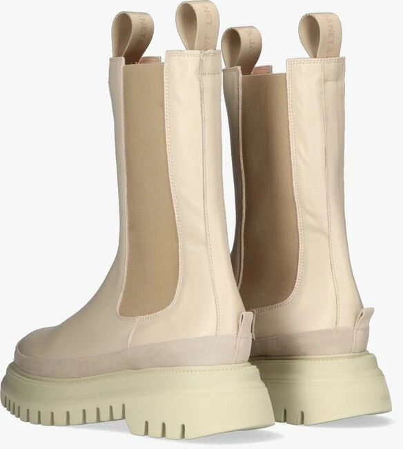 Janet & janet 01000 bottines chelsea en beige 3 Janet & janet 01000 bottines chelsea en beige – Image 3