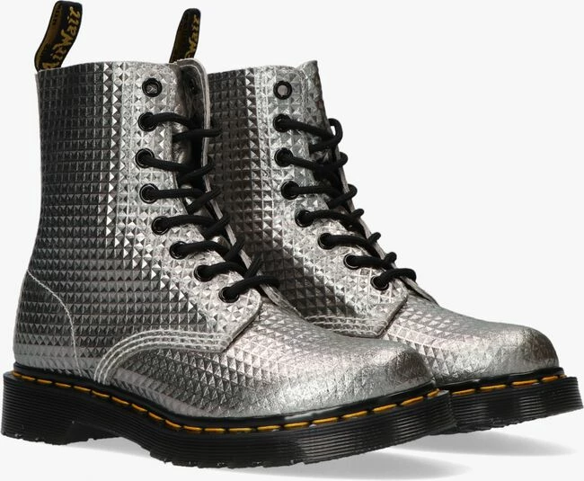 Dr martens 1460 pascal bottines à lacets en argent 2 Dr martens 1460 pascal bottines à lacets en argent – Image 2