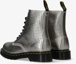 Dr martens 1460 pascal bottines à lacets en argent 7 Dr martens 1460 pascal bottines à lacets en argent -Bottes Femme Soldes 120291 3