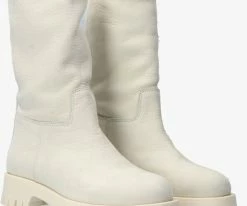 Notre-v 753114 bottillons en blanc -Bottes Femme Soldes 120577 1