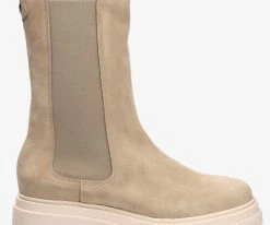 Red-rag 71128 bottines chelsea en beige