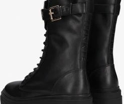 Nikkie lynn boots bottines à lacets en noir -Bottes Femme Soldes 120806 3