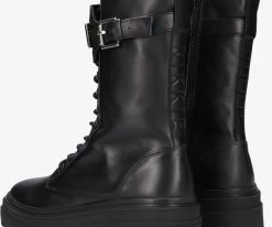 Nikkie lynn boots bottines à lacets en noir -Bottes Femme Soldes 120807 3