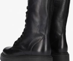 Nikkie dewie boots bottines à lacets en noir -Bottes Femme Soldes 120808 3