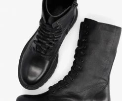Nikkie dewie boots bottines à lacets en noir -Bottes Femme Soldes 120808 5