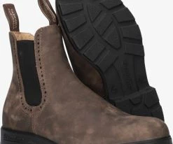 Blundstone women's bottines chelsea en marron -Bottes Femme Soldes 120890 4