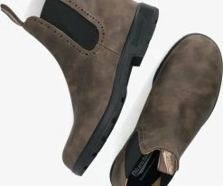 Blundstone women's bottines chelsea en marron -Bottes Femme Soldes 120890 5