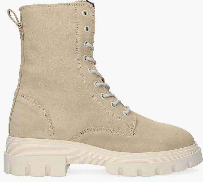 Maruti fleur bottines à lacets en beige 1 Maruti fleur bottines à lacets en beige