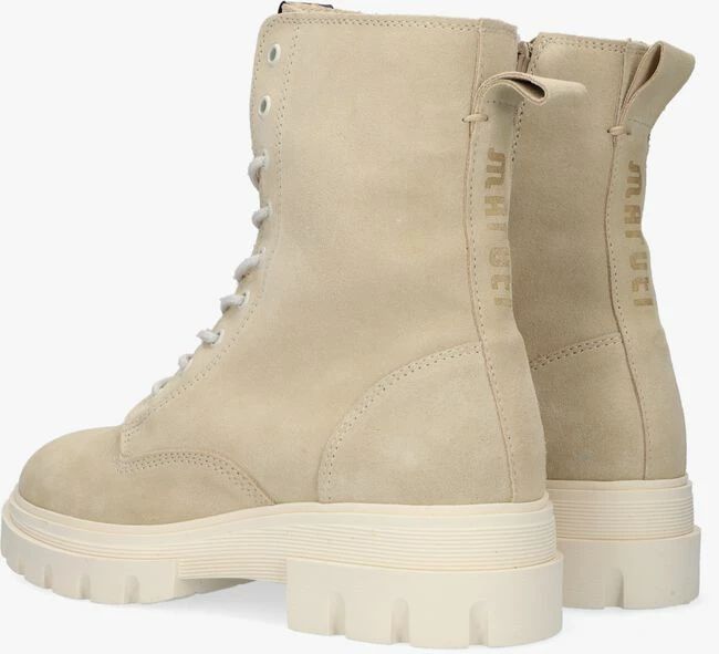 Maruti fleur bottines à lacets en beige 3 Maruti fleur bottines à lacets en beige – Image 3