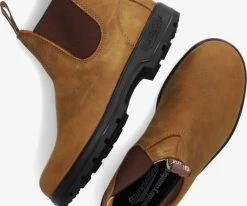 Blundstone classic dames bottines chelsea en cognac 10 Blundstone classic dames bottines chelsea en cognac -Bottes Femme Soldes 121181 5