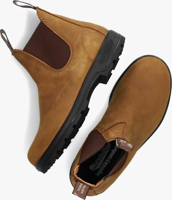 Blundstone classic dames bottines chelsea en cognac 5 Blundstone classic dames bottines chelsea en cognac – Image 5