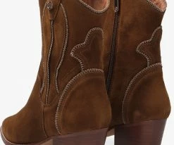 Haboob p6361hab santiags en cognac -Bottes Femme Soldes 121223 3