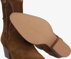Haboob p6361hab santiags en cognac -Bottes Femme Soldes 121223 4