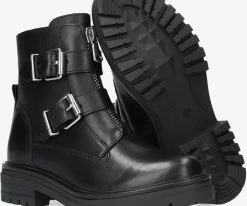 Omoda lpmonk-01 biker boots en noir 9 Omoda lpmonk-01 biker boots en noir -Bottes Femme Soldes 121669 4