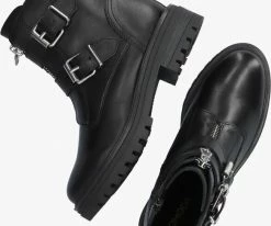 Omoda lpmonk-01 biker boots en noir 10 Omoda lpmonk-01 biker boots en noir -Bottes Femme Soldes 121669 5