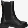 Omoda lpmonk-05 bottines chelsea en noir -Bottes Femme Soldes 121681 2