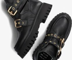 Bronx groov-y 47322 bottillons en noir 10 Bronx groov-y 47322 bottillons en noir -Bottes Femme Soldes 121757 5