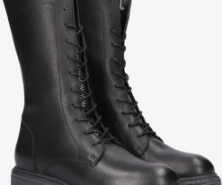 Tango cate 519 bottines à lacets en noir -Bottes Femme Soldes 121824 1