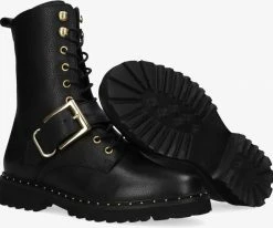 Tango bee 512 bottines à lacets en noir -Bottes Femme Soldes 121833 4