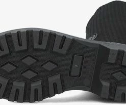 Unisa alerce bottes hautes en noir -Bottes Femme Soldes 121906 4