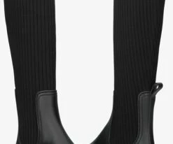 Unisa alerce bottes hautes en noir -Bottes Femme Soldes 121906 5