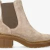 Unisa jimenez bottines chelsea en taupe -Bottes Femme Soldes 121910 2