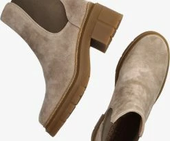 Unisa jimenez bottines chelsea en taupe -Bottes Femme Soldes 121910 5