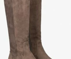 Unisa jeliza bottes hautes en taupe 6 Unisa jeliza bottes hautes en taupe -Bottes Femme Soldes 121916 1