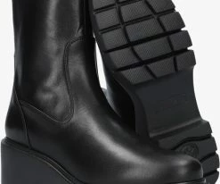 Unisa jofo bottillons en noir -Bottes Femme Soldes 121917 4