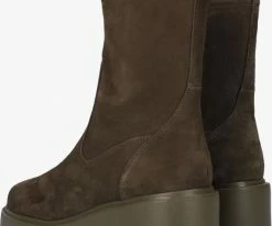 Unisa jofo bottillons en vert 8 Unisa jofo bottillons en vert -Bottes Femme Soldes 121918 3