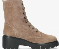 Unisa jriso bottines à lacets en taupe