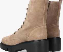 Unisa jriso bottines à lacets en taupe -Bottes Femme Soldes 121921 3