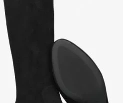 Unisa larti bottes hautes en noir 8 Unisa larti bottes hautes en noir -Bottes Femme Soldes 121946 4