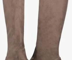 Unisa larti bottes hautes en taupe 9 Unisa larti bottes hautes en taupe -Bottes Femme Soldes 121947 5