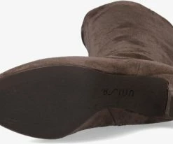 Unisa niqui bottes hautes en taupe 9 Unisa niqui bottes hautes en taupe -Bottes Femme Soldes 121949 4