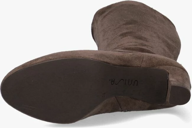 Unisa niqui bottes hautes en taupe 4 Unisa niqui bottes hautes en taupe – Image 4