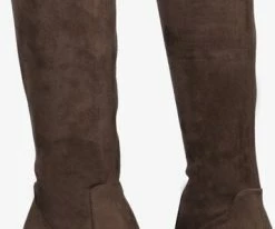 Unisa niqui bottes hautes en taupe 10 Unisa niqui bottes hautes en taupe -Bottes Femme Soldes 121949 5