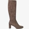 Unisa modus bottes hautes en taupe 10 Unisa modus bottes hautes en taupe -Bottes Femme Soldes 121953 2