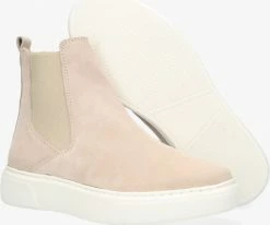 Tango alex 11 bottines chelsea en beige -Bottes Femme Soldes 122061 4