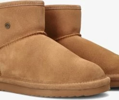 Warmbat wallaby bottes fourrure en cognac 7 Warmbat wallaby bottes fourrure en cognac -Bottes Femme Soldes 122282 1