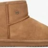 Warmbat wallaby bottes fourrure en cognac -Bottes Femme Soldes 122282 2