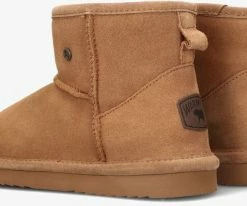 Warmbat wallaby bottes fourrure en cognac 8 Warmbat wallaby bottes fourrure en cognac -Bottes Femme Soldes 122282 3