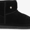 Warmbat wallaby bottes fourrure en noir -Bottes Femme Soldes 122283 2