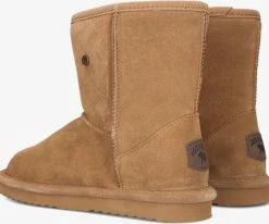 Warmbat kangaroo bottes fourrure en cognac 7 Warmbat kangaroo bottes fourrure en cognac -Bottes Femme Soldes 122284 3