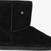 Warmbat kangaroo bottes fourrure en noir 10 Warmbat kangaroo bottes fourrure en noir -Bottes Femme Soldes 122285 2