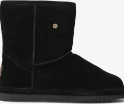 Warmbat kangaroo bottes fourrure en noir