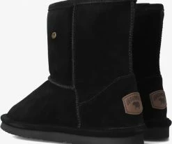 Warmbat kangaroo bottes fourrure en noir 7 Warmbat kangaroo bottes fourrure en noir -Bottes Femme Soldes 122285 3