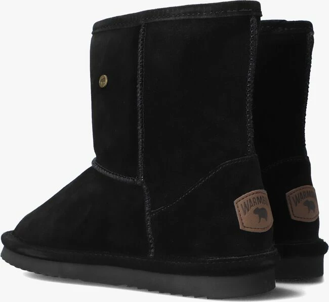 Warmbat kangaroo bottes fourrure en noir 3 Warmbat kangaroo bottes fourrure en noir – Image 3