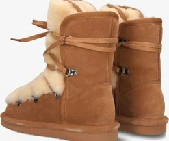 Warmbat moonbi bottes fourrure en cognac 7 Warmbat moonbi bottes fourrure en cognac -Bottes Femme Soldes 122288 3