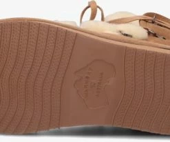 Warmbat moonbi bottes fourrure en cognac 8 Warmbat moonbi bottes fourrure en cognac -Bottes Femme Soldes 122288 4